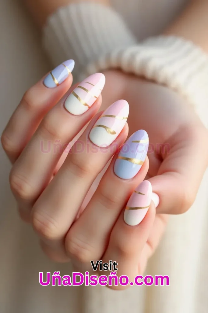 7 Adecuado para todos los tonos de piel Minimalista Abstracto Nail Art Diseño Francés 4.jpeg